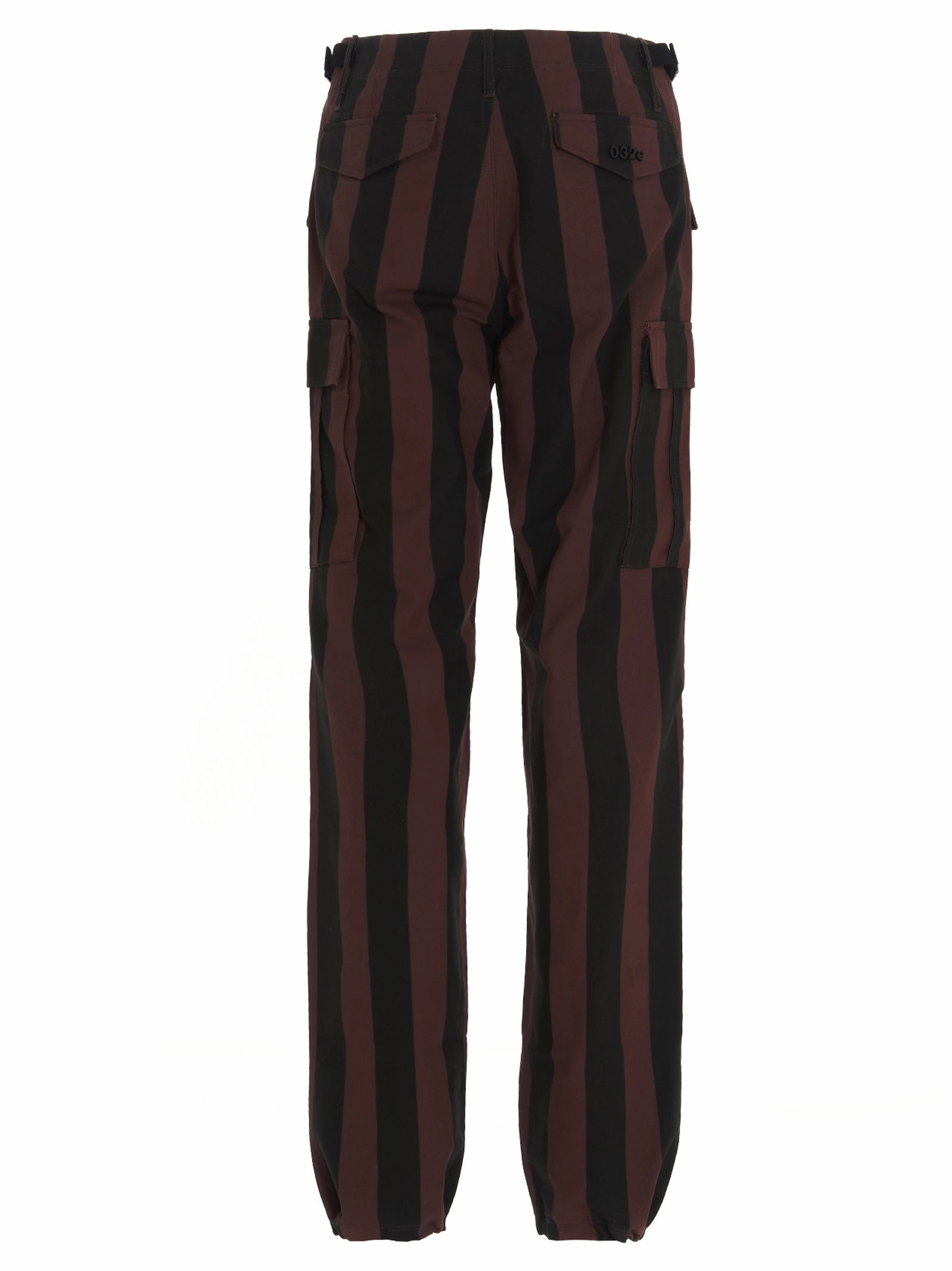 032c Striped Cargo Pants