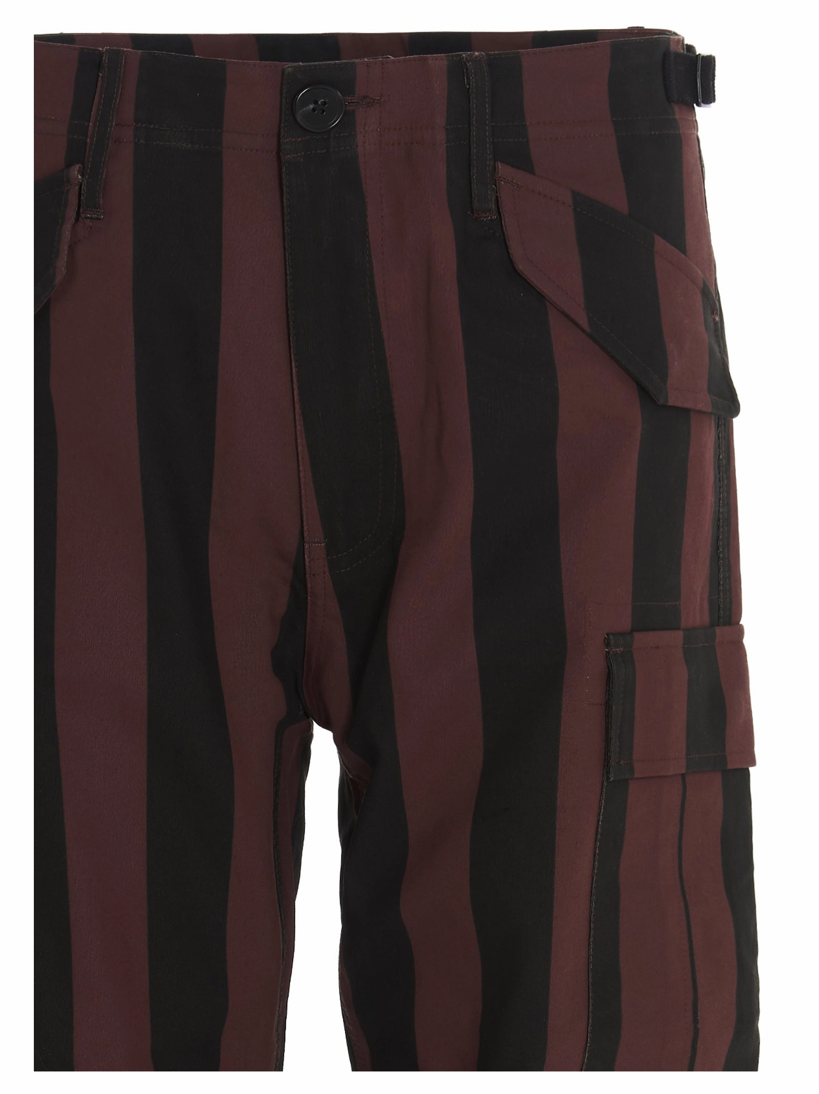 032c Striped Cargo Pants