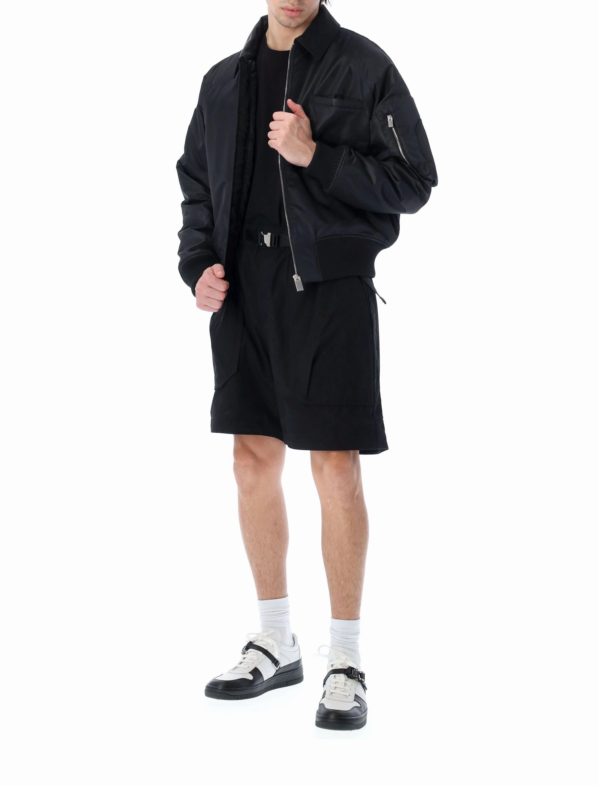 1017 ALYX 9SM Buckle Detail Bomber Jacket