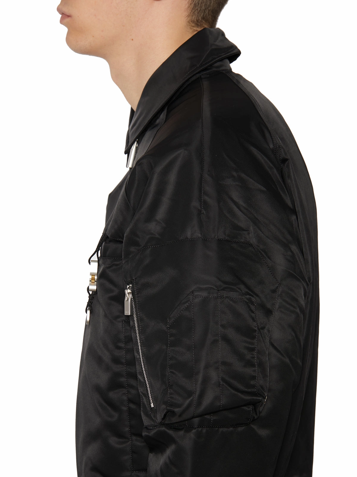 1017 ALYX 9SM Buckle Detail Bomber Jacket