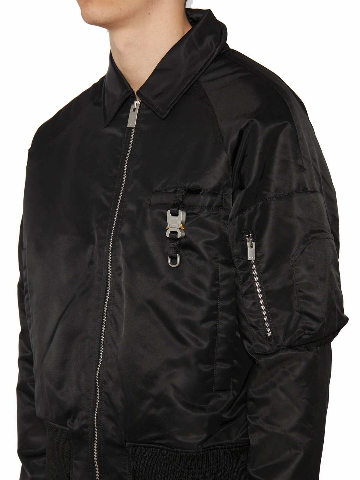 1017 ALYX 9SM Buckle Detail Bomber Jacket