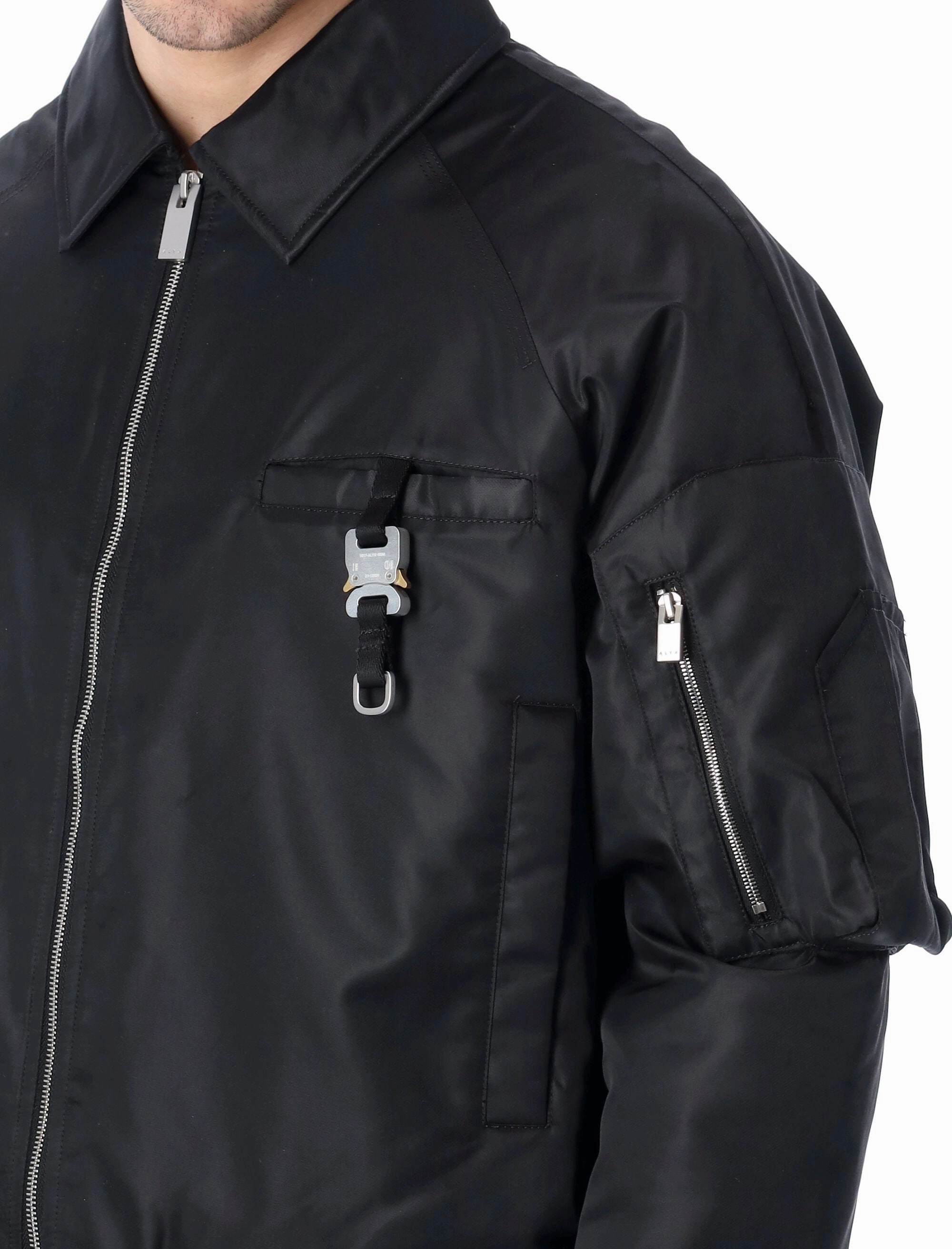 1017 ALYX 9SM Buckle Detail Bomber Jacket