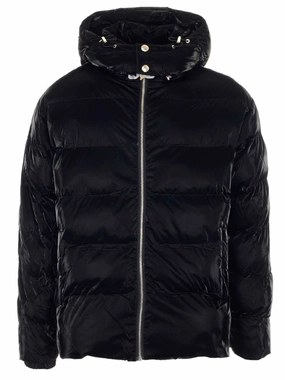 1017 ALYX 9SM Buckled Detail Hooded Down Jacket