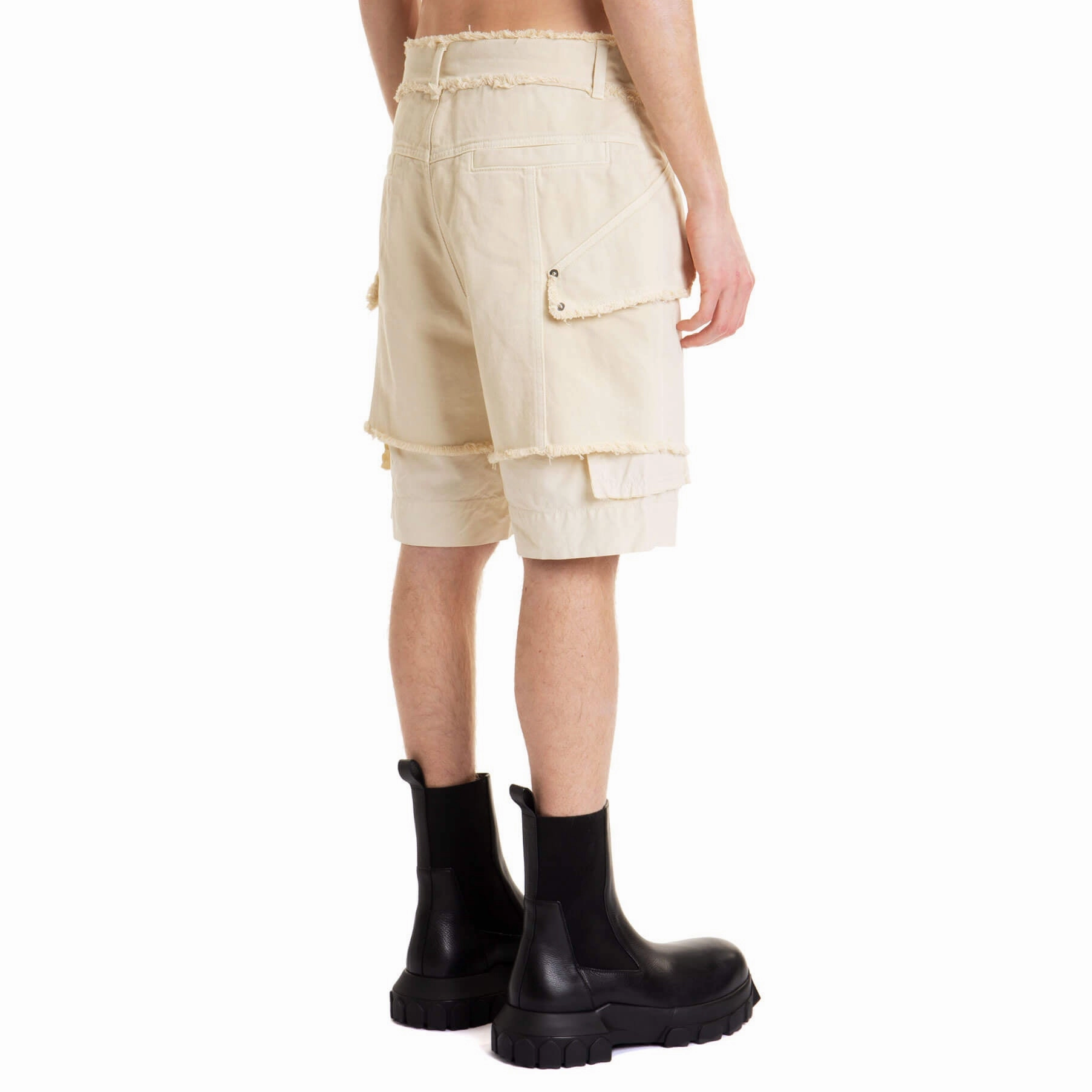 1017 ALYX 9SM Frayed-Hem Denim Shorts