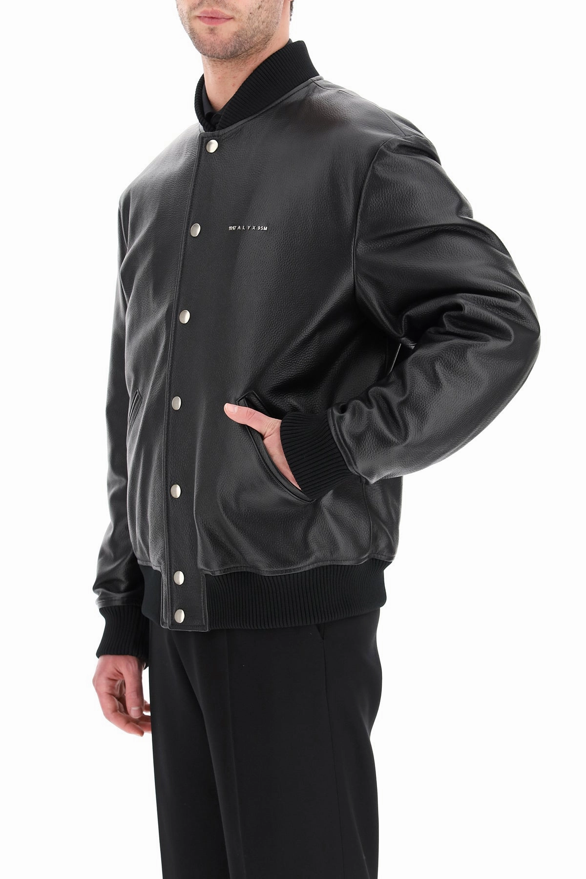 1017 ALYX 9SM Leather Bomber Jacket