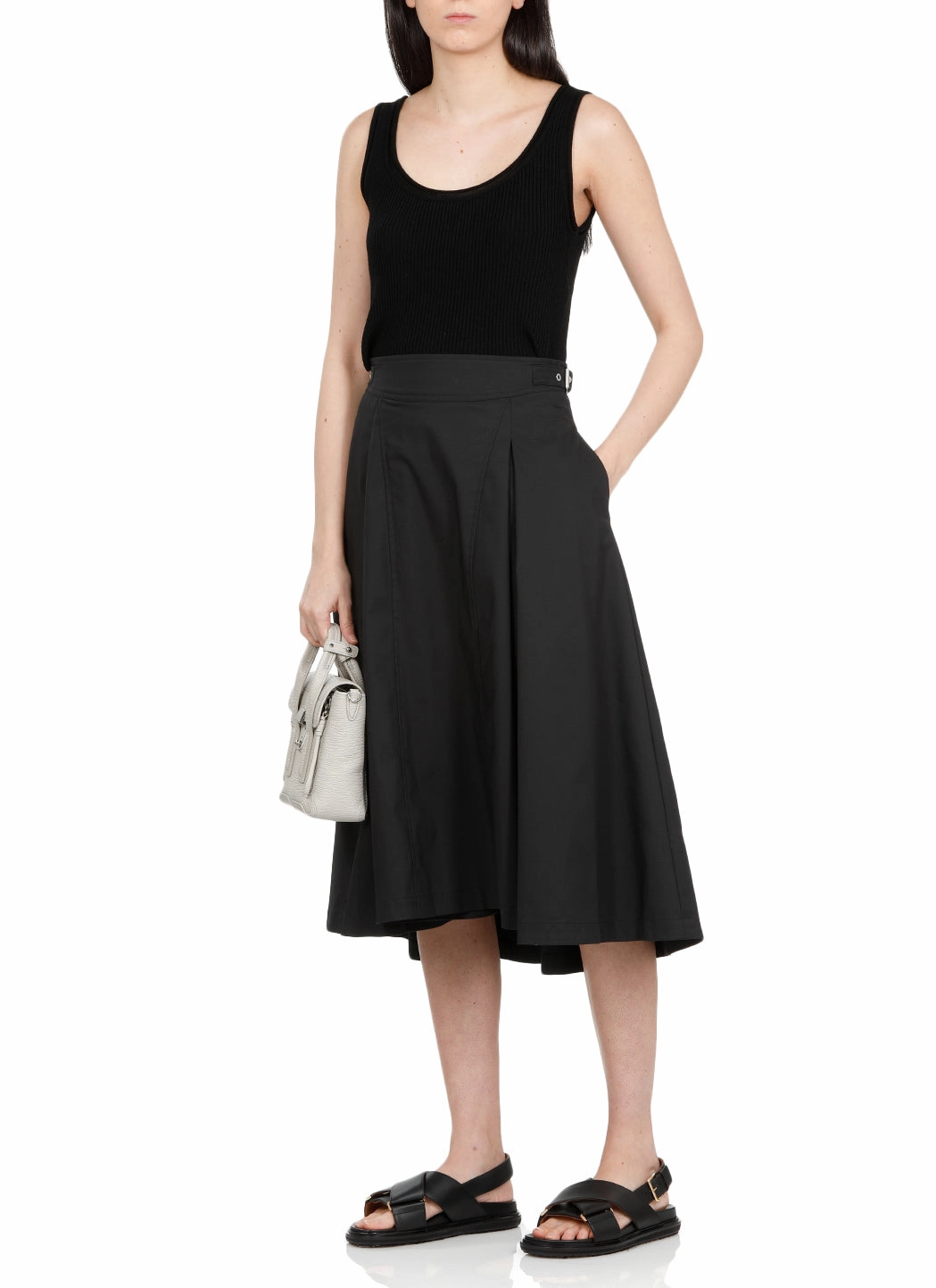 3.1 Phillip Lim High Waisted Midi Skirt