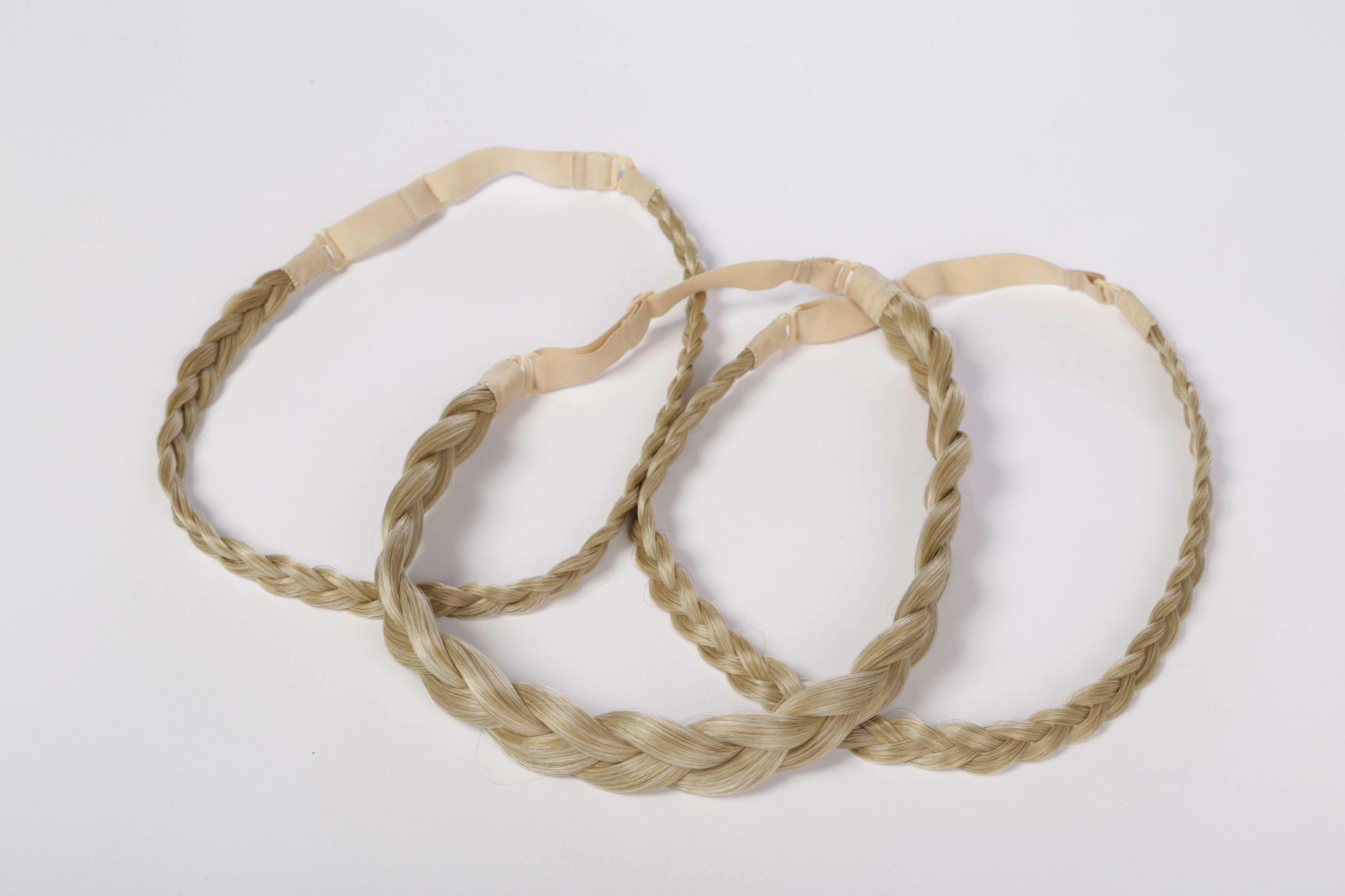 3pc Braid Band Kit Hairpiece by Hairdo | Ultra Thin Nape Adjusters (Hook/Loop Fastener)