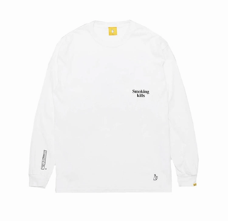 #FR2 Smoking Kills Box Logo LS Tee Tshirt