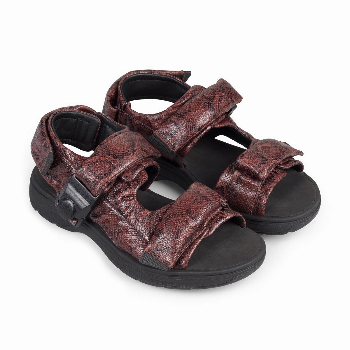   Martine Rose Sandal 'Brown Snake'