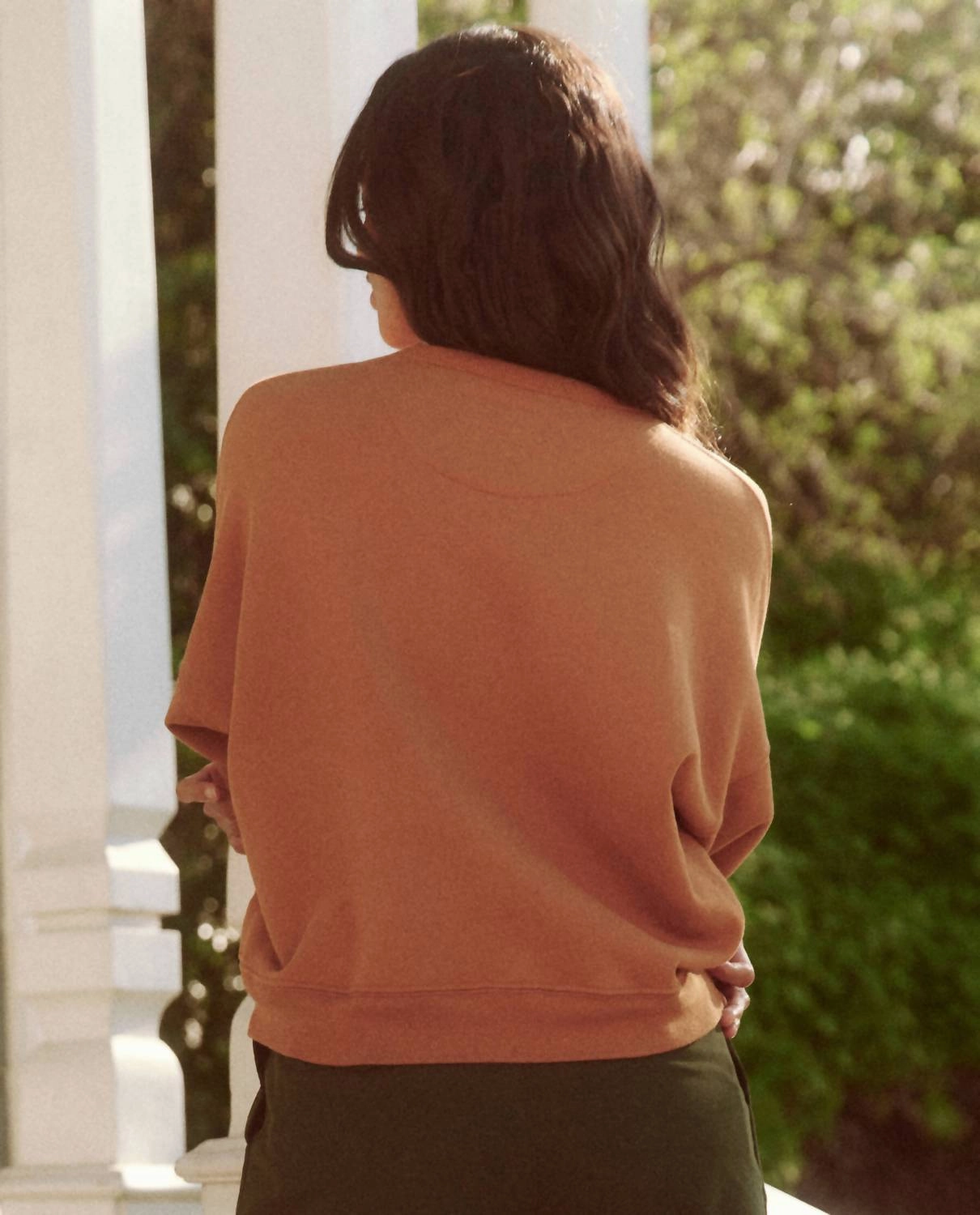 "the Great Lake Beautiful" Teammate Sweatshirt In Bright Maple
