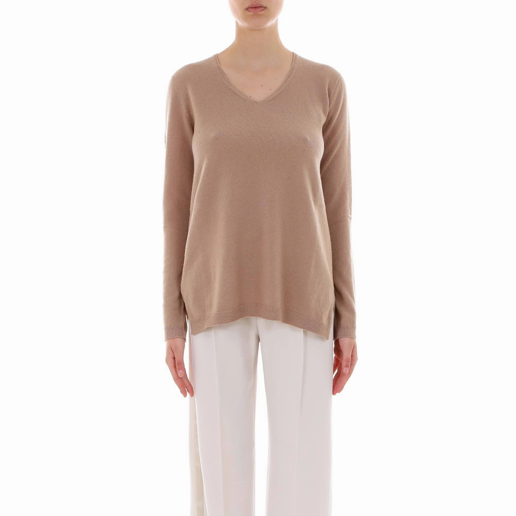 'S Max Mara Asymmetric V-Neck Pullover
