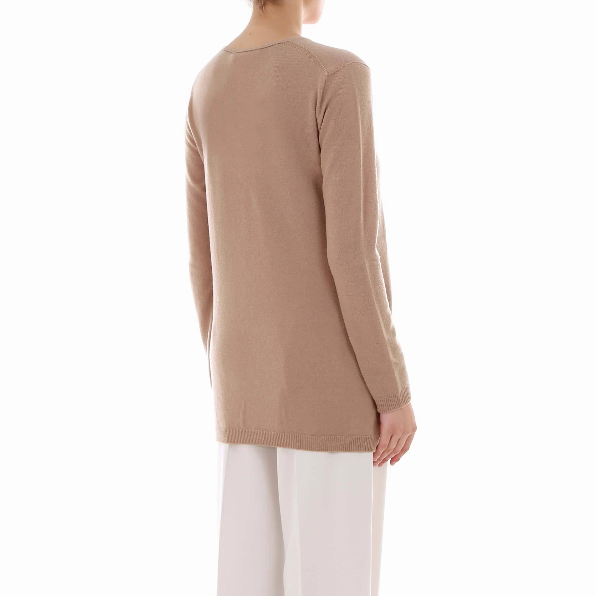 'S Max Mara Asymmetric V-Neck Pullover