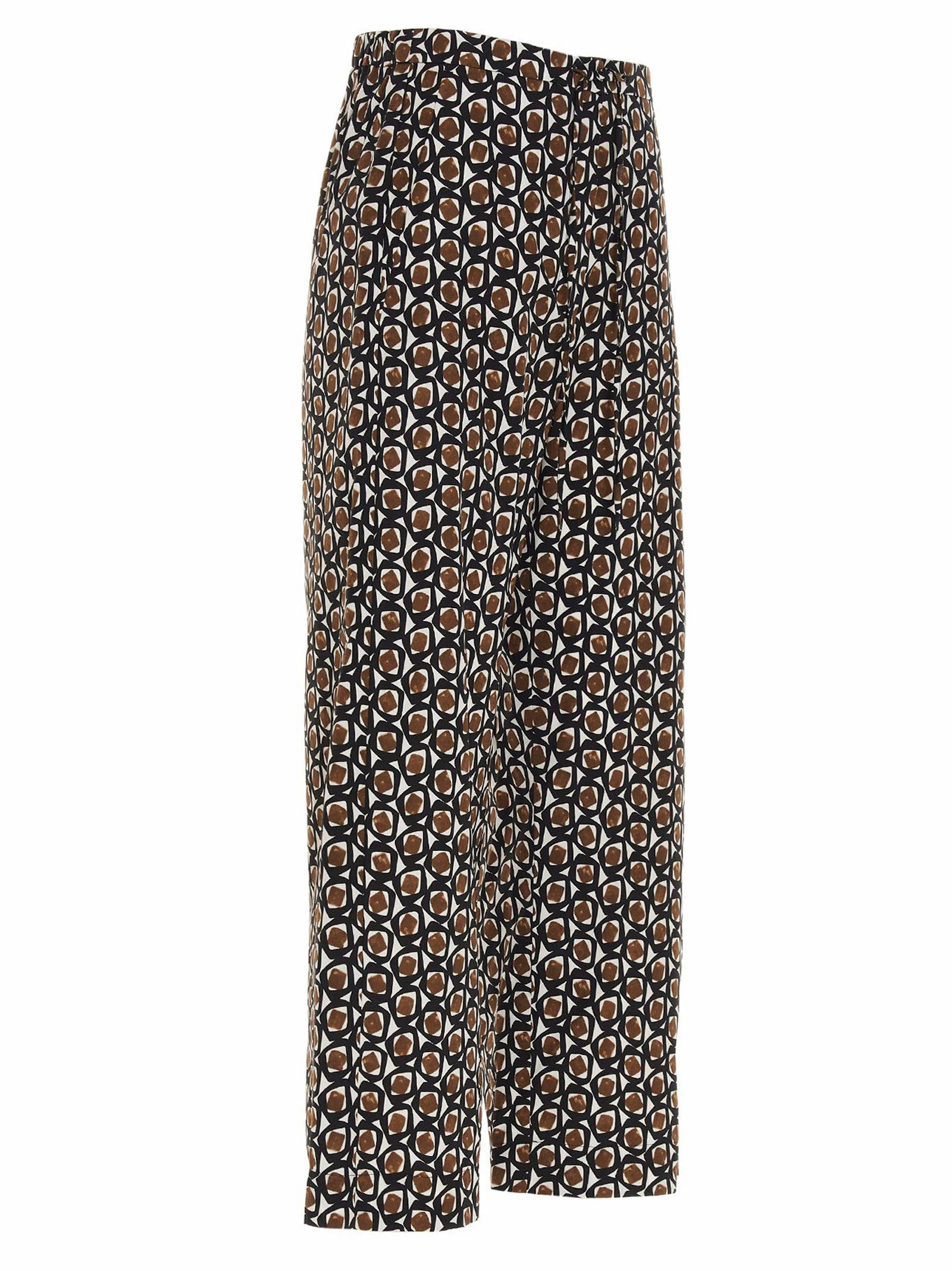 'S Max Mara Printed Wide-Leg Pants