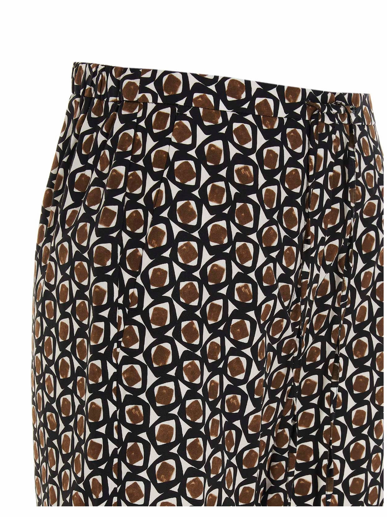'S Max Mara Printed Wide-Leg Pants