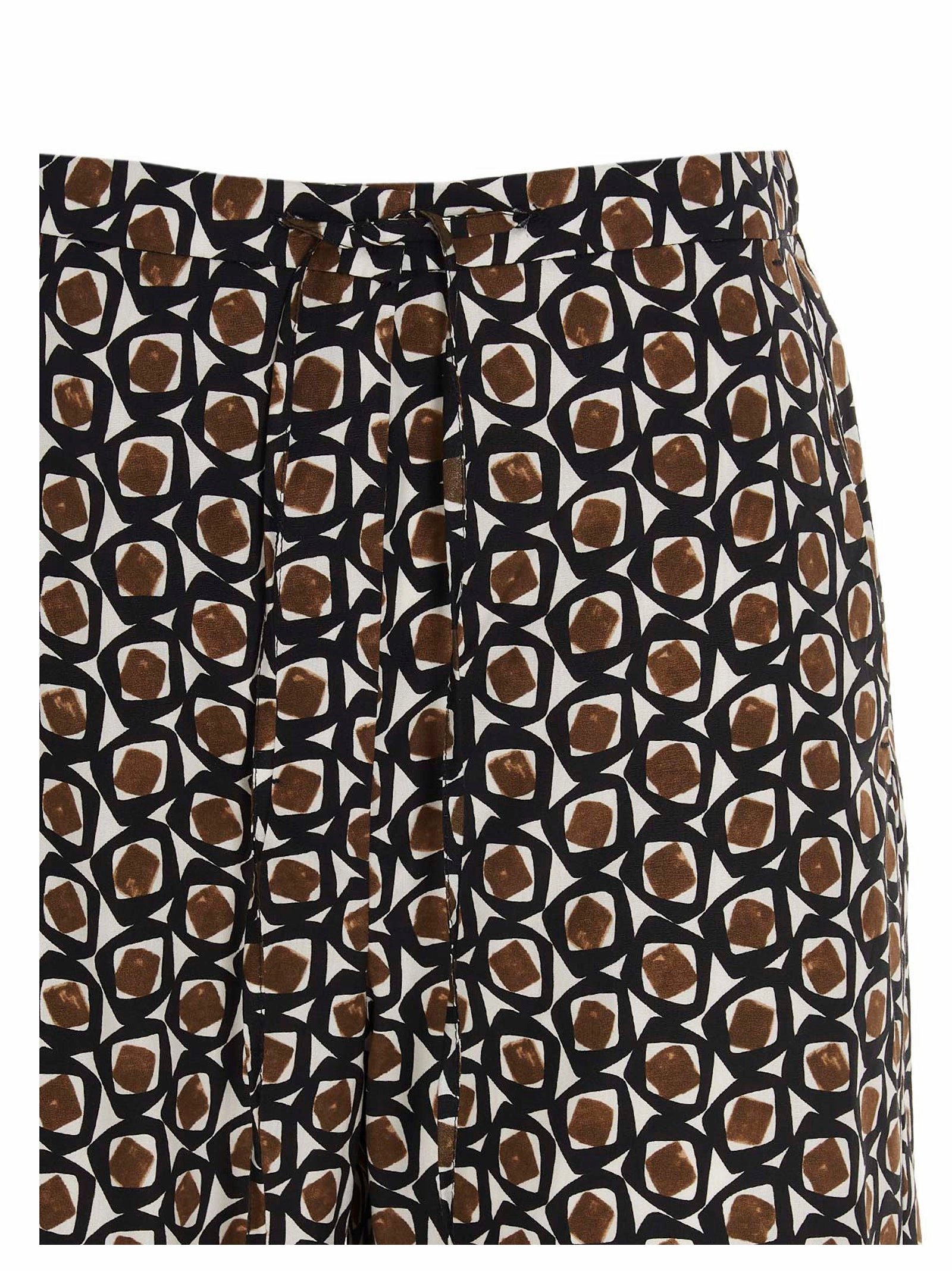 'S Max Mara Printed Wide-Leg Pants