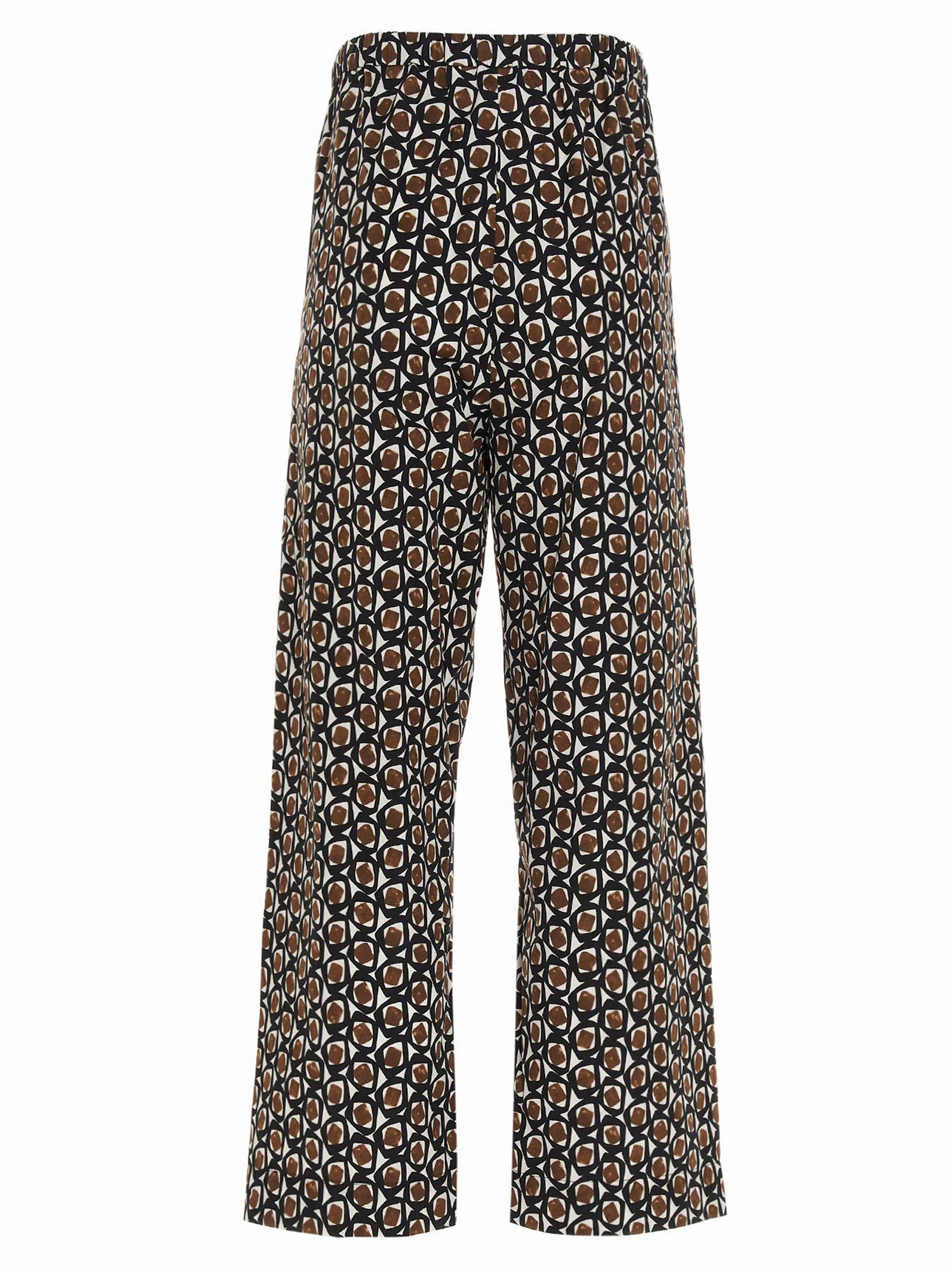 'S Max Mara Printed Wide-Leg Pants