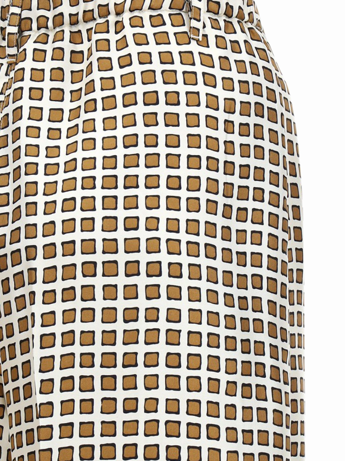 'S Max Mara Printed Wide Leg Trousers