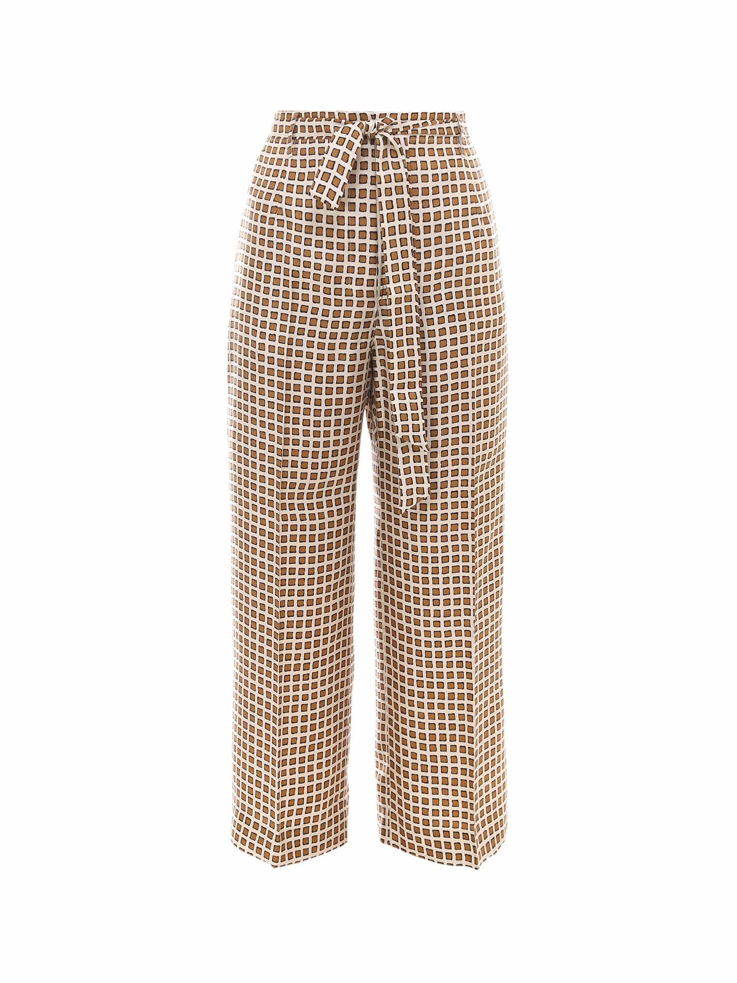 'S Max Mara Printed Wide Leg Trousers