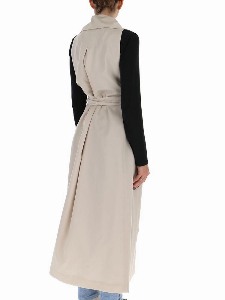 'S Max Mara Sleeveless V-Neck Dress