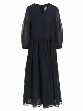 'S Max Mara V-Neck Midi Dress