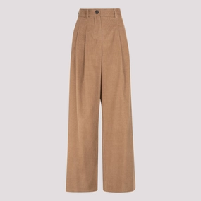'S Max Mara Wide-Leg Corduroy Trousers