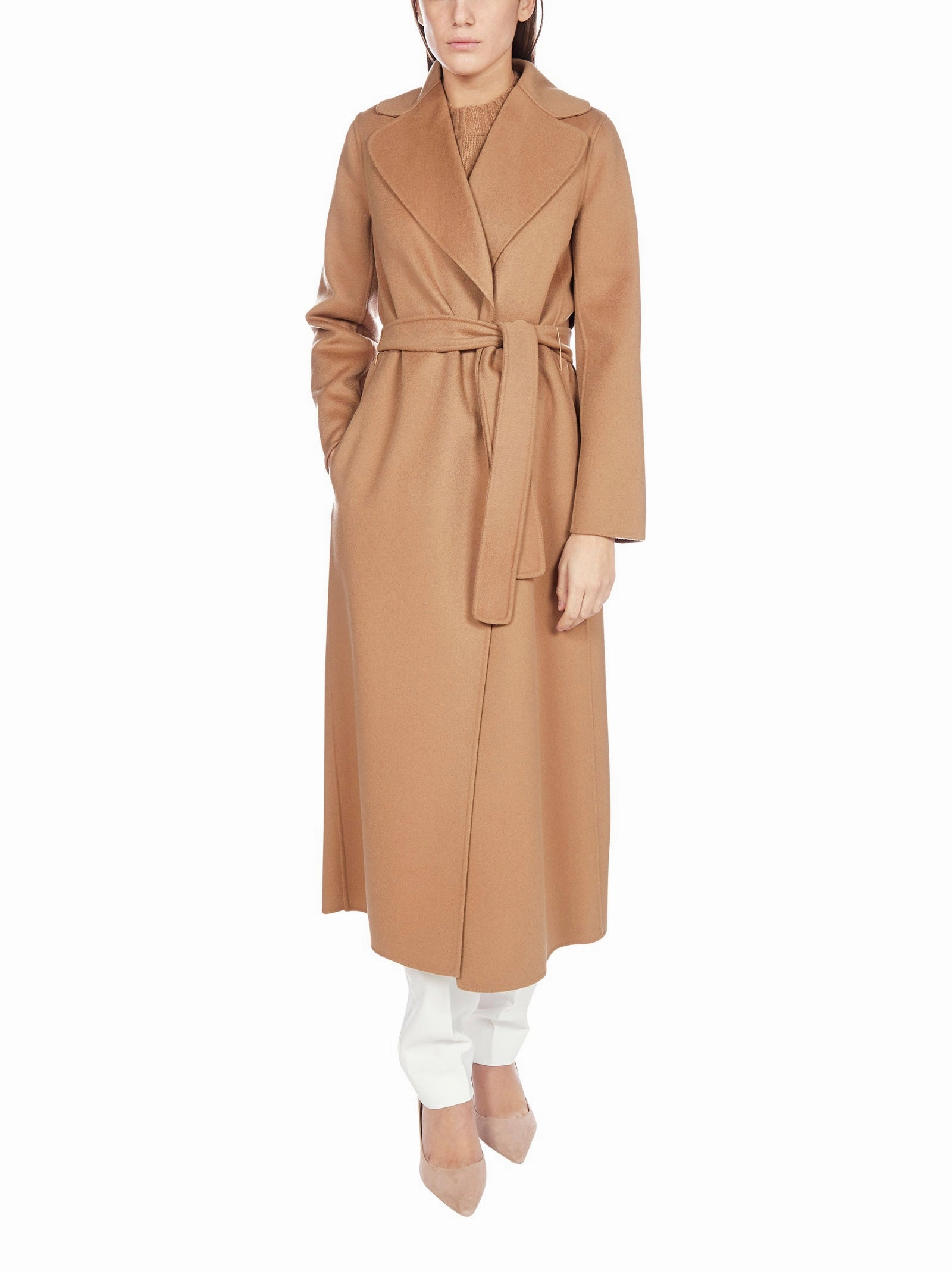 'S Max Mara Wrap Long-Line Coat