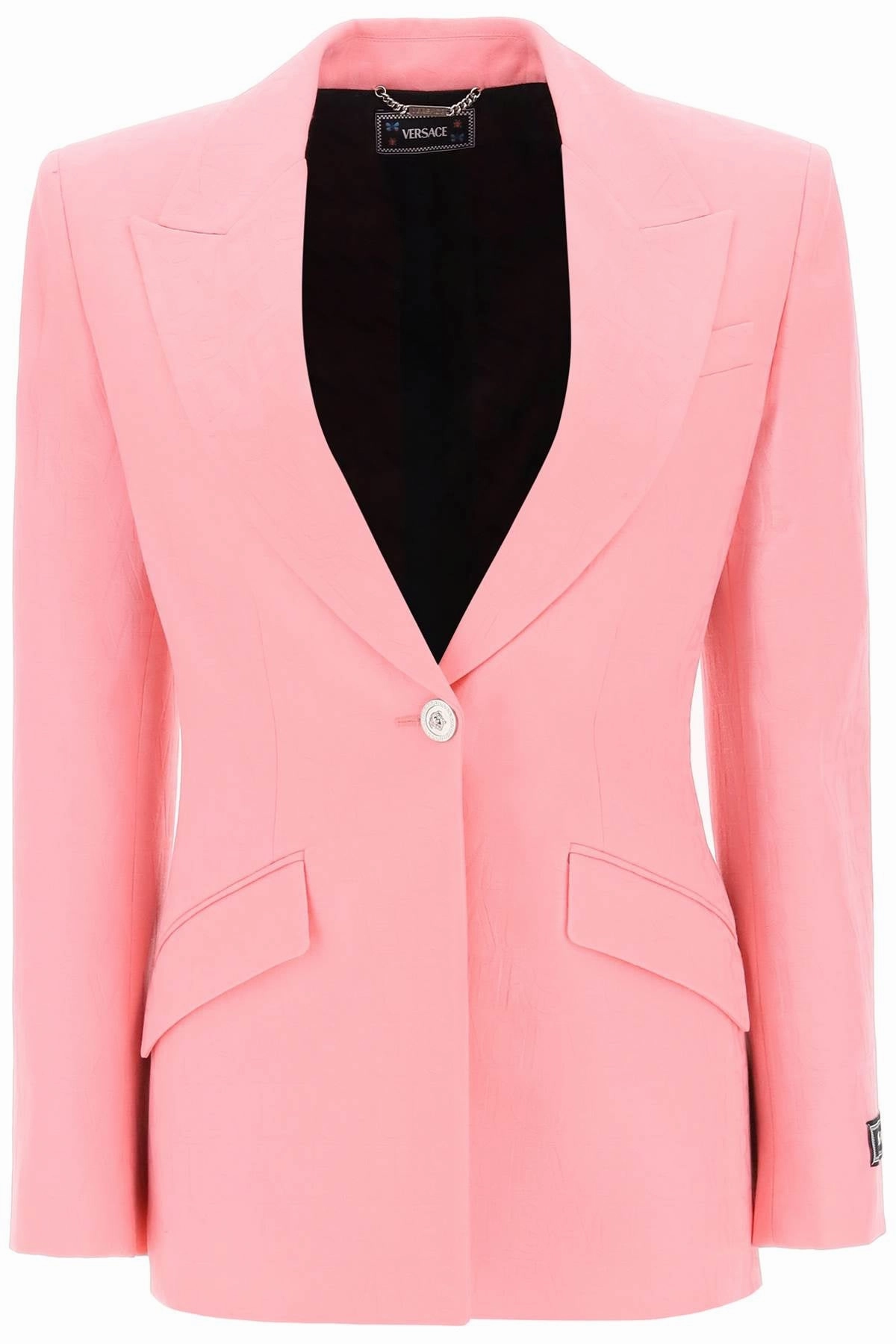 'Versace Women's Allover' Single-Breasted Jacket