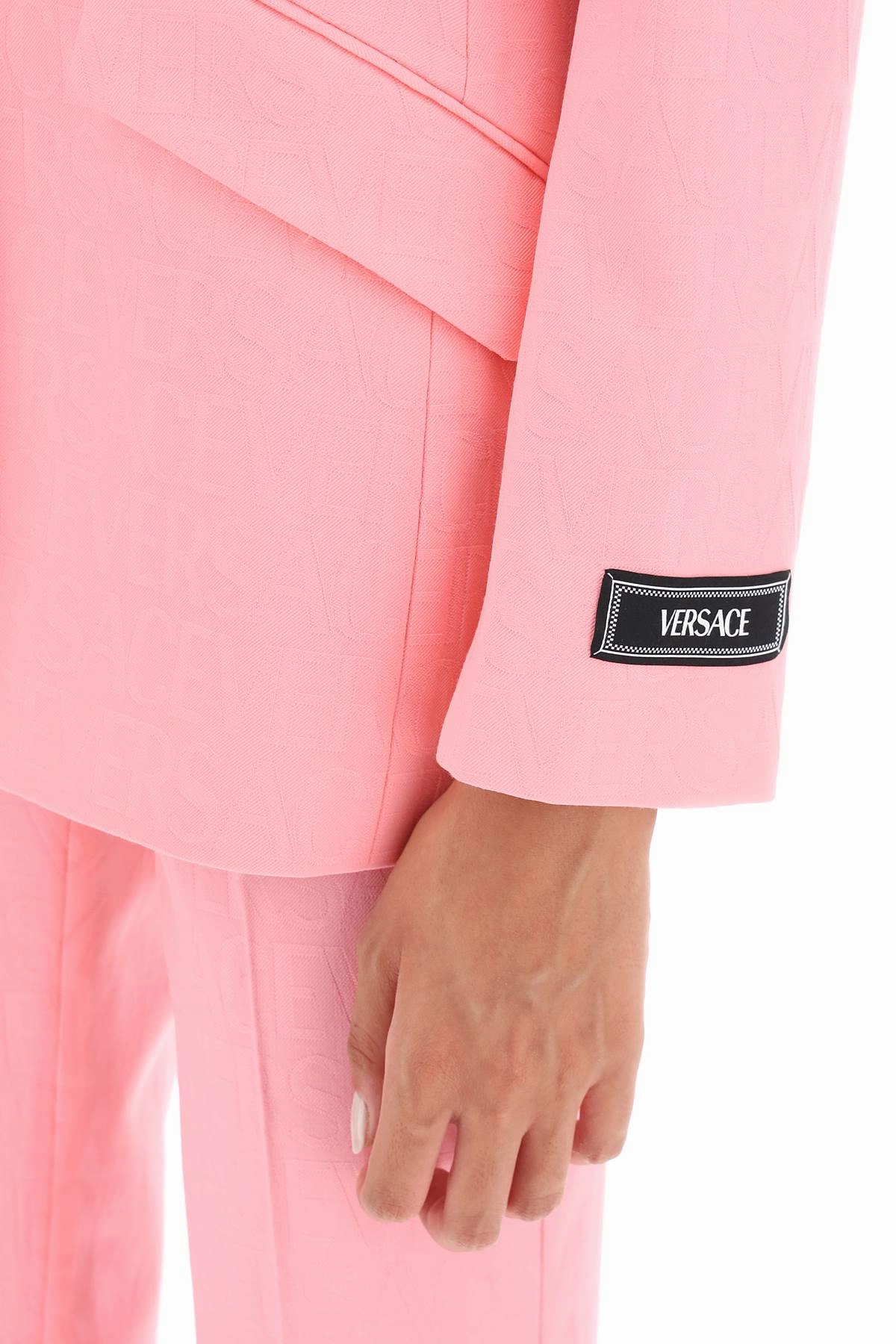 'Versace Women's Allover' Single-Breasted Jacket