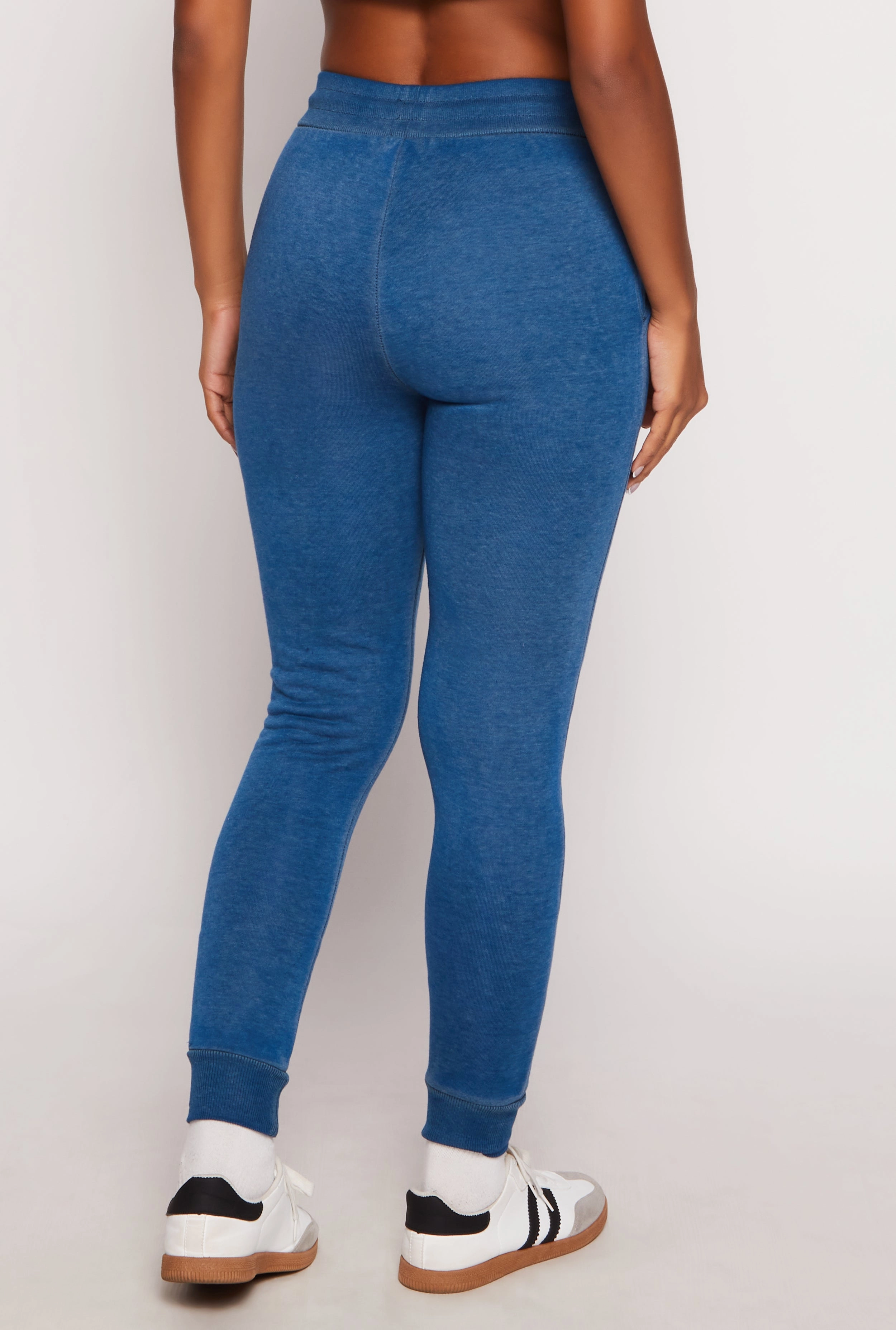 Acid Wash Drawstring Joggers