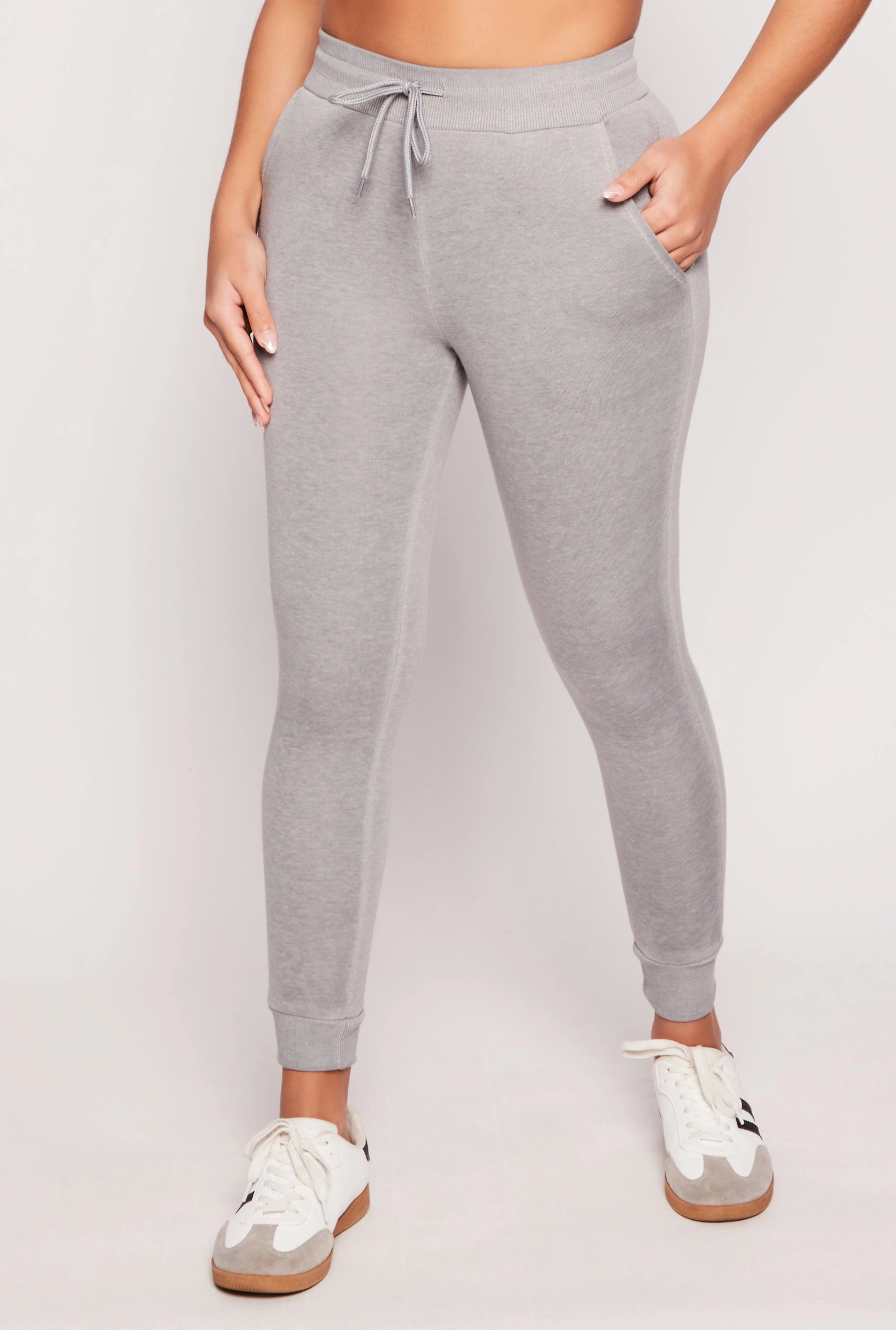 Acid Wash Drawstring Joggers