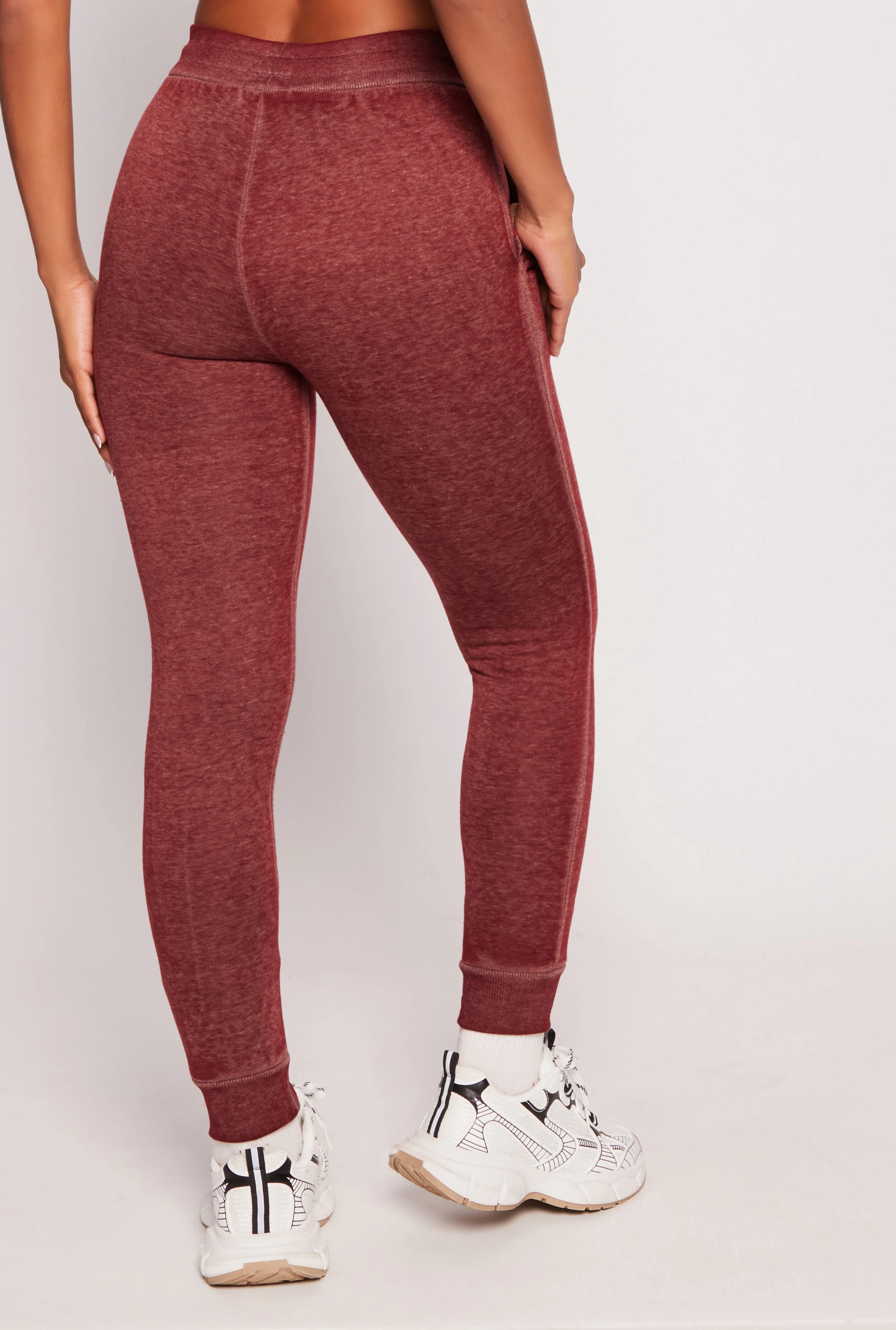 Acid Wash Drawstring Joggers