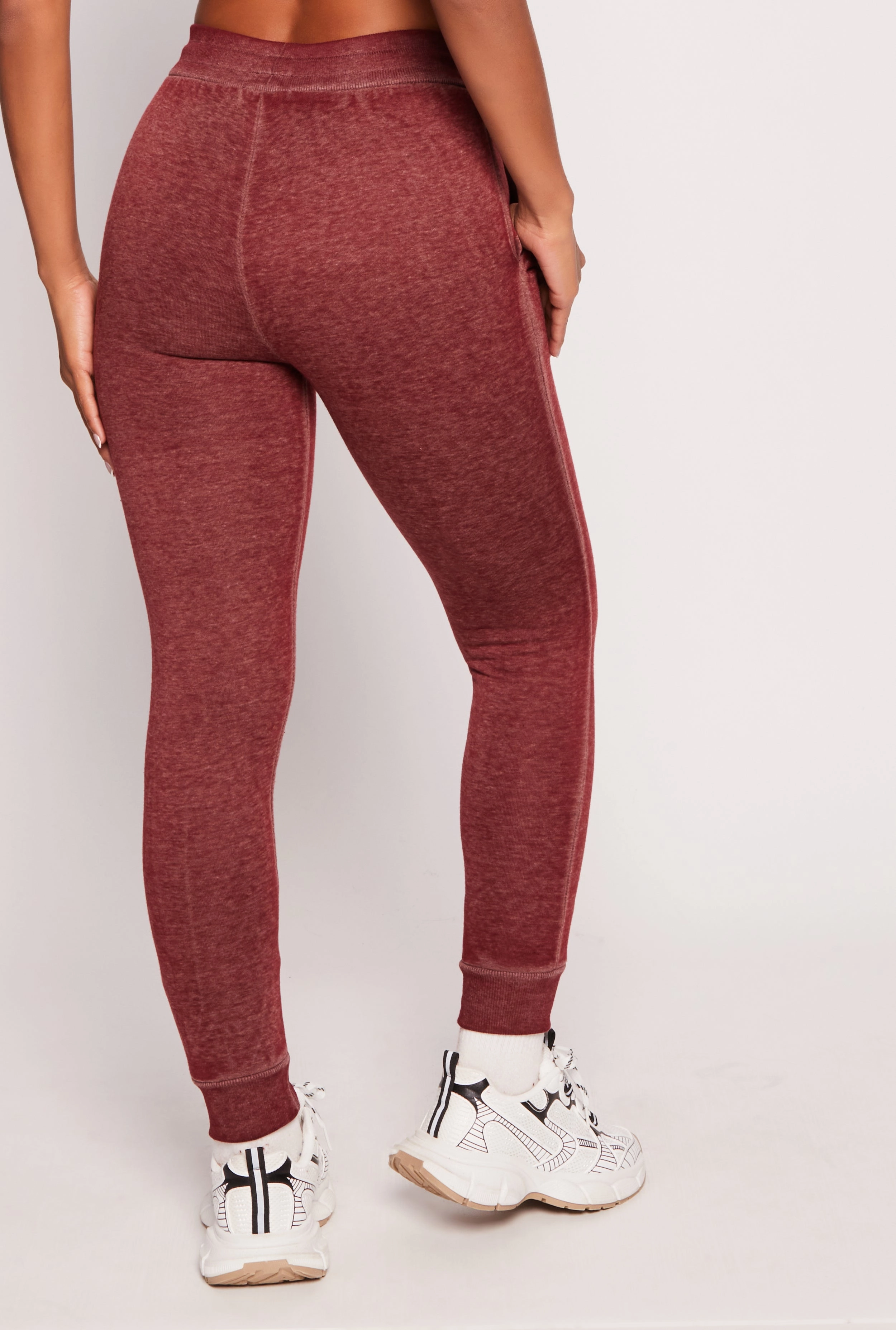 Acid Wash Drawstring Joggers