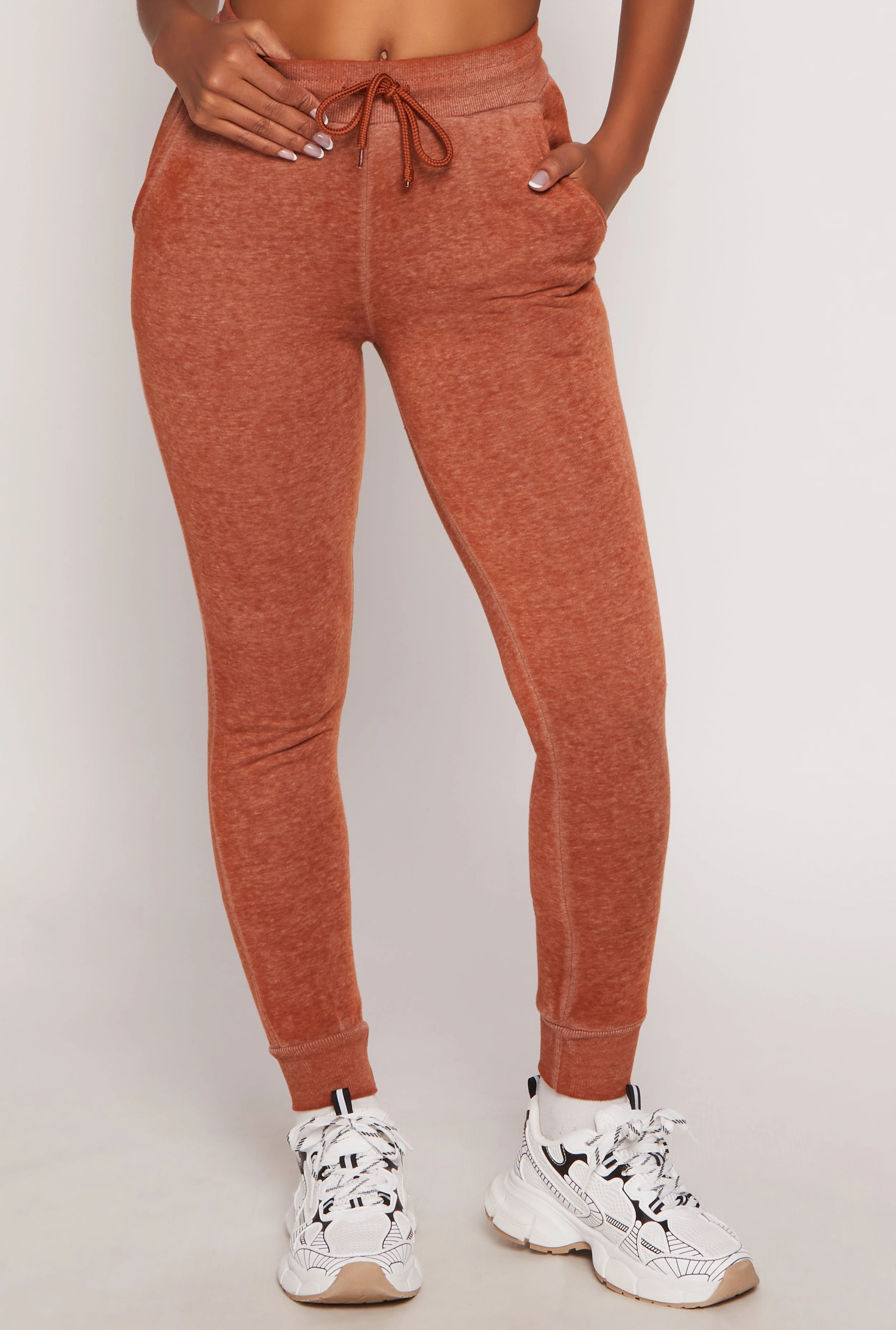 Acid Wash Drawstring Joggers