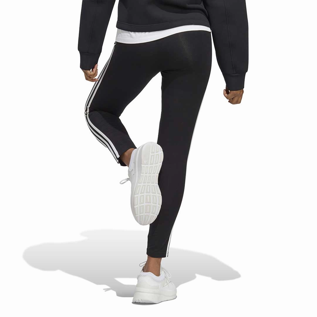 adidas - Women's Essentials 3 Stripes High Waisted Single Jersey Leggings (IC7151)