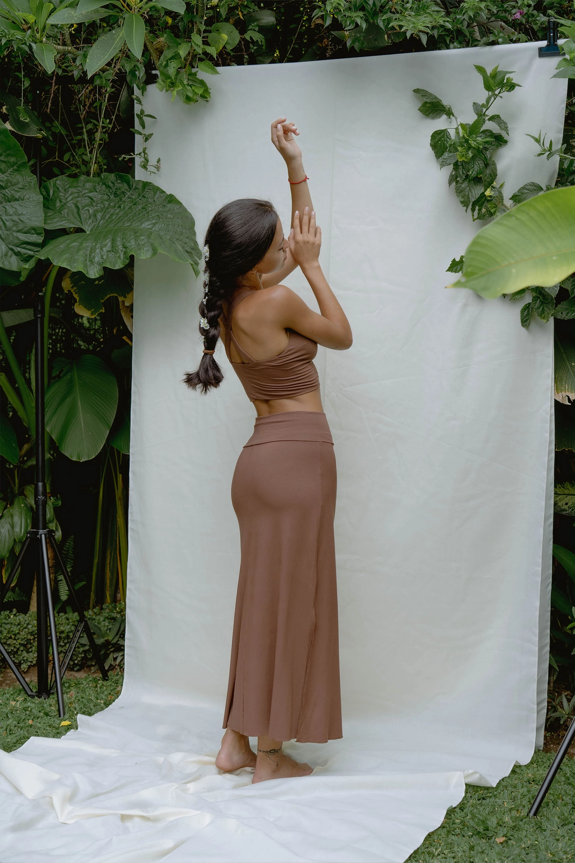 Agni Skirt Chocolate