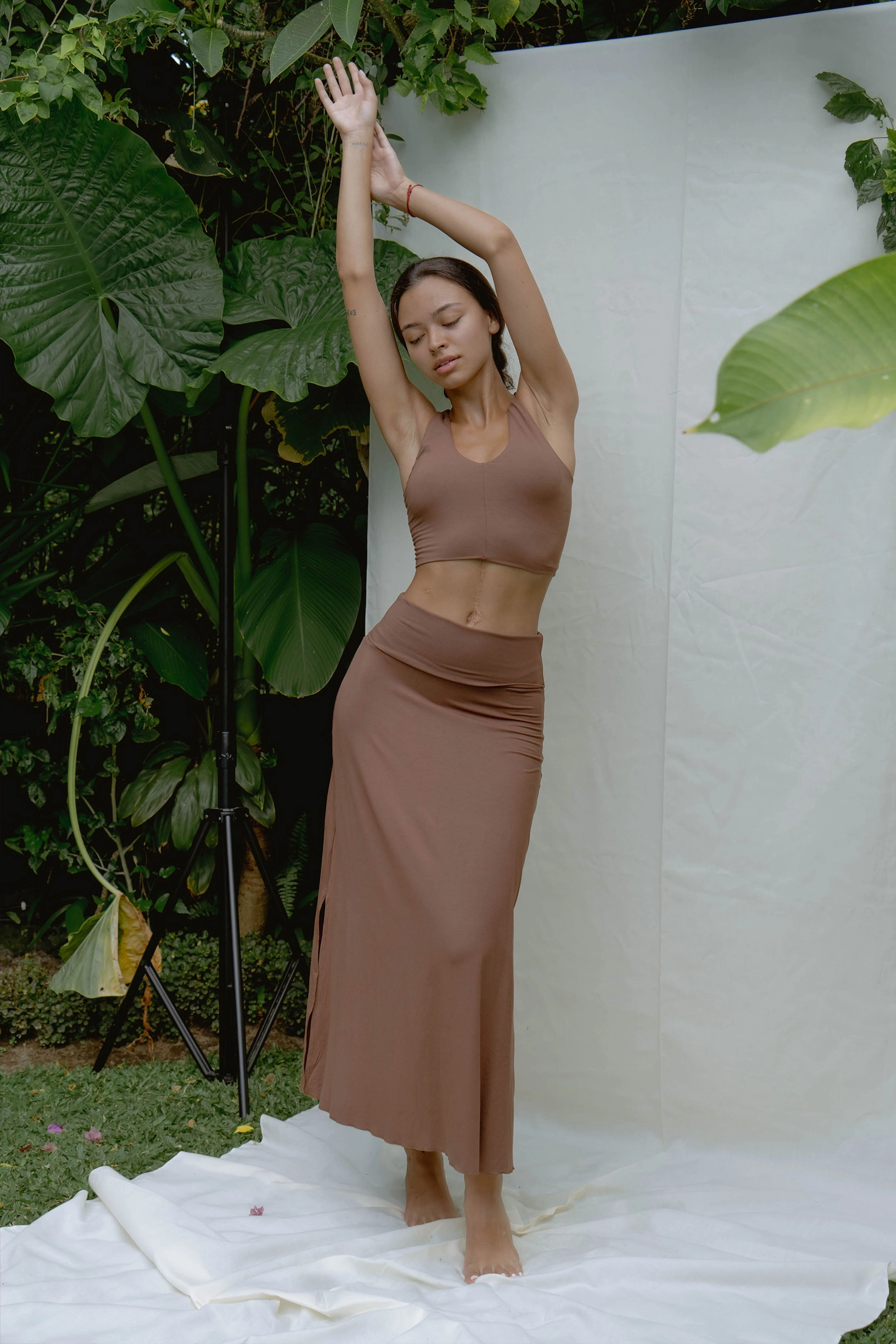 Agni Skirt Chocolate