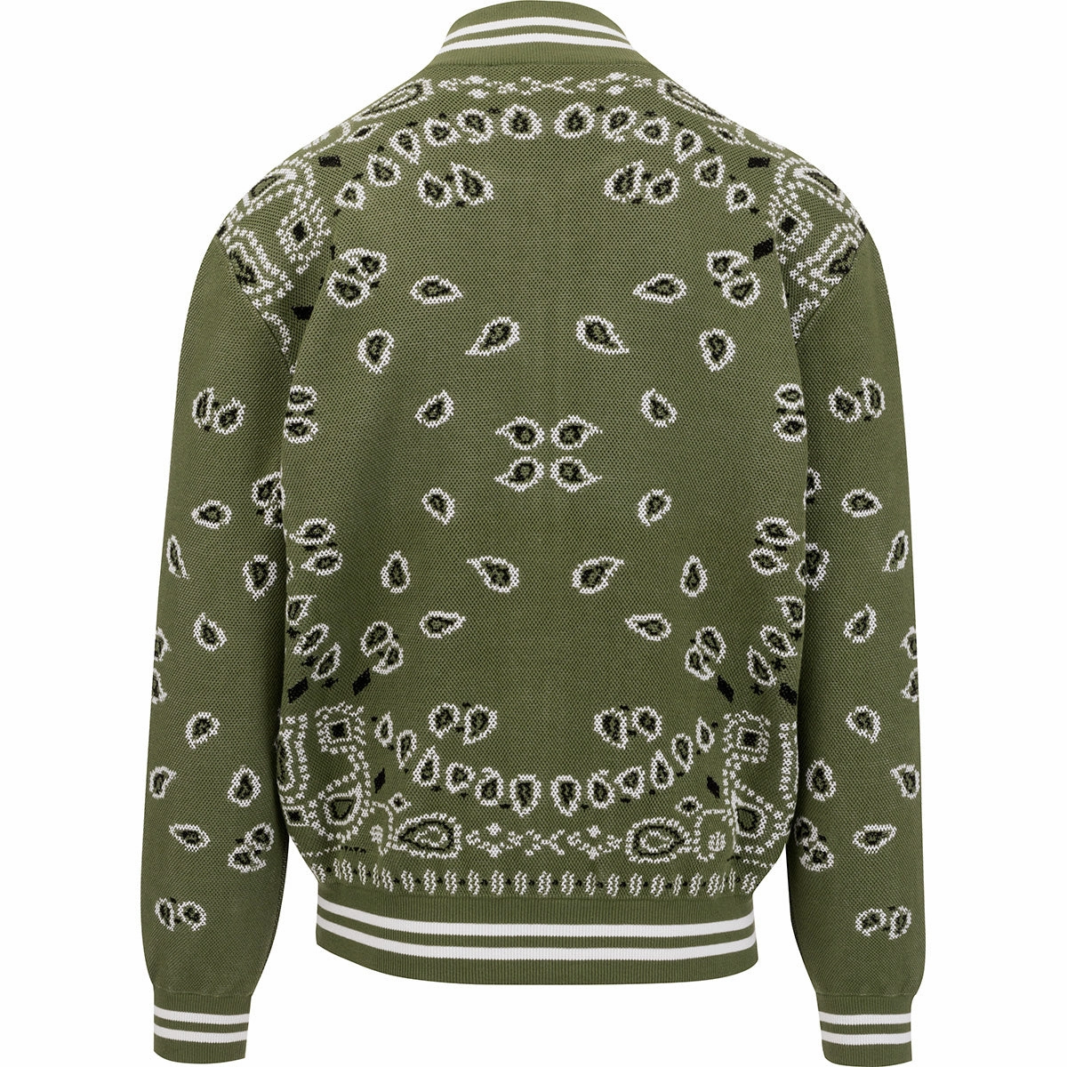 Alanui Bandana Printed Zipped Bomber Jacket
