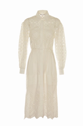 Alberta Ferretti Sangallo Midi Dress