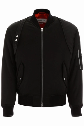 Alexander McQueen Harness Bomber Jacket