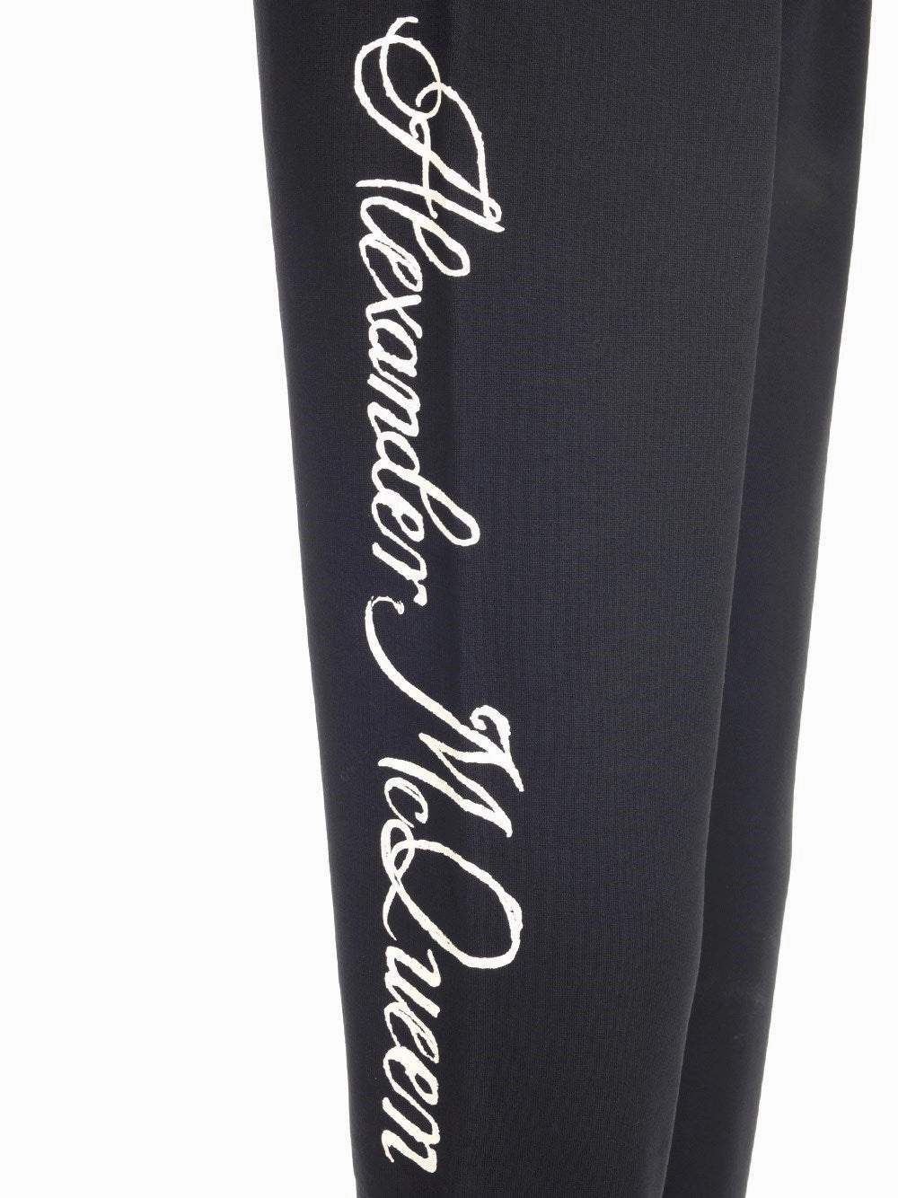 Alexander McQueen Logo Printed Jogger Pants