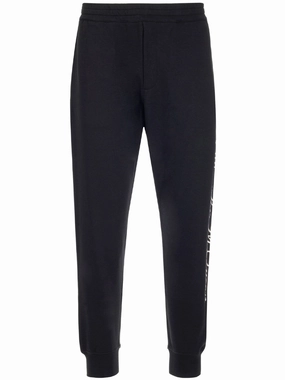 Alexander McQueen Logo Printed Jogger Pants