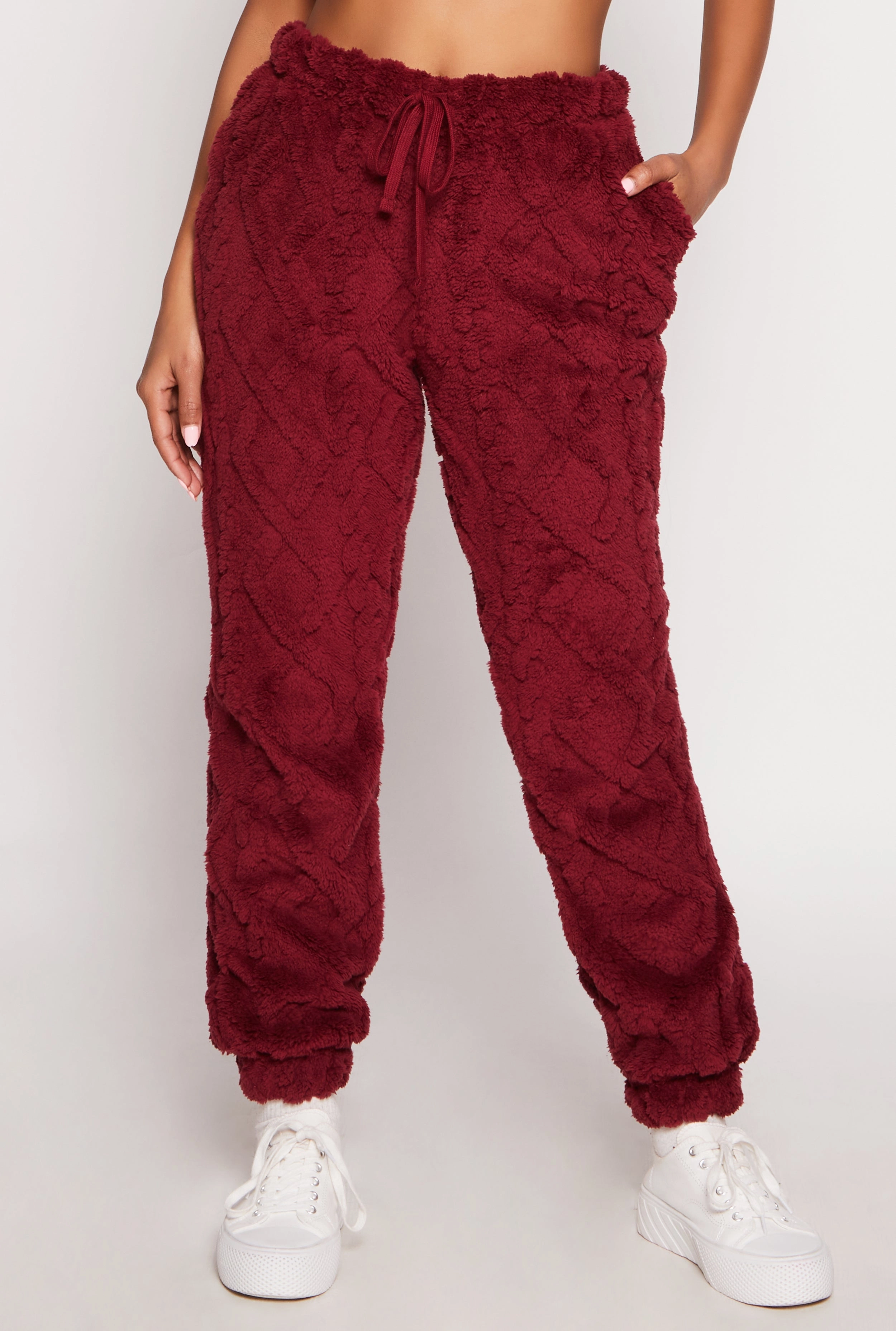 Almost Famous Faux Fur Joggers