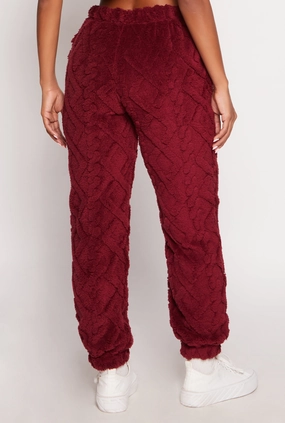 Almost Famous Faux Fur Joggers