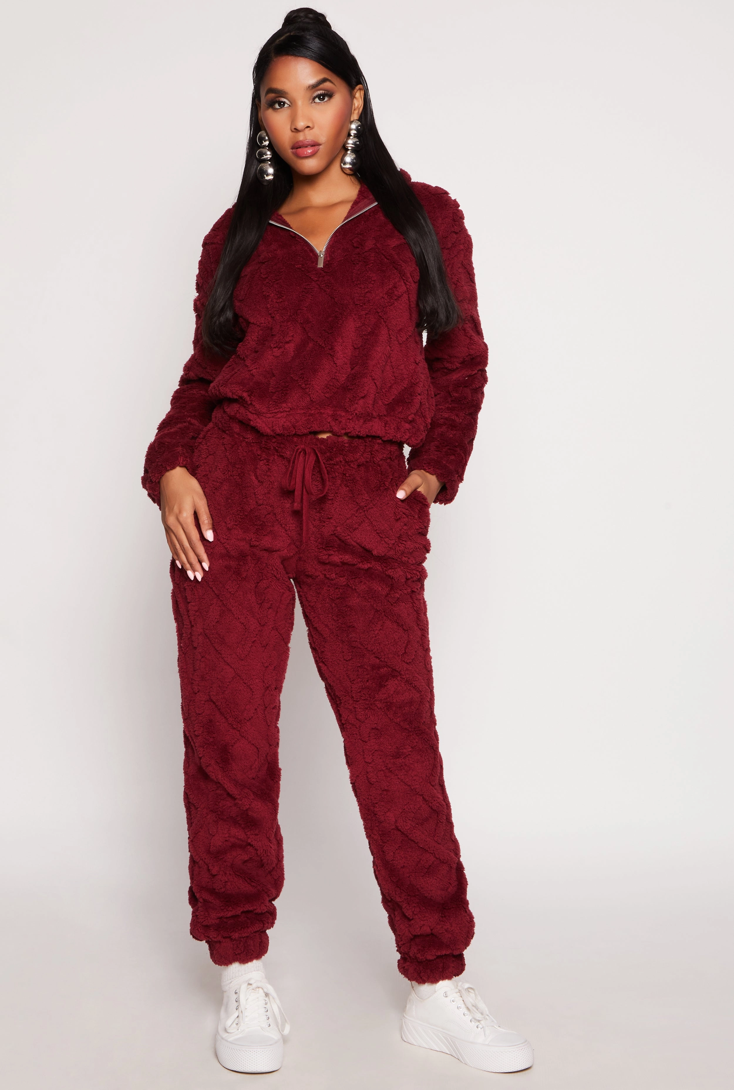Almost Famous Faux Fur Joggers