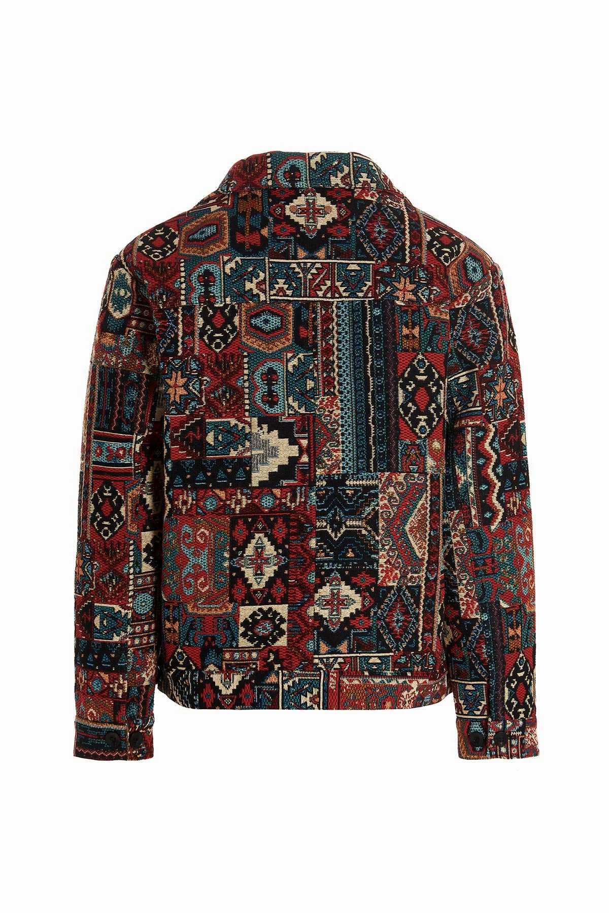 Andersson Bell Jacquard Button-Up Trucker Jacket