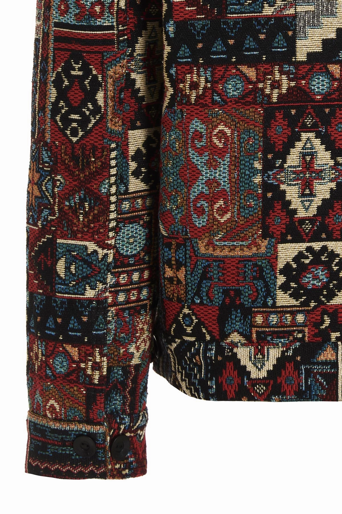 Andersson Bell Jacquard Button-Up Trucker Jacket