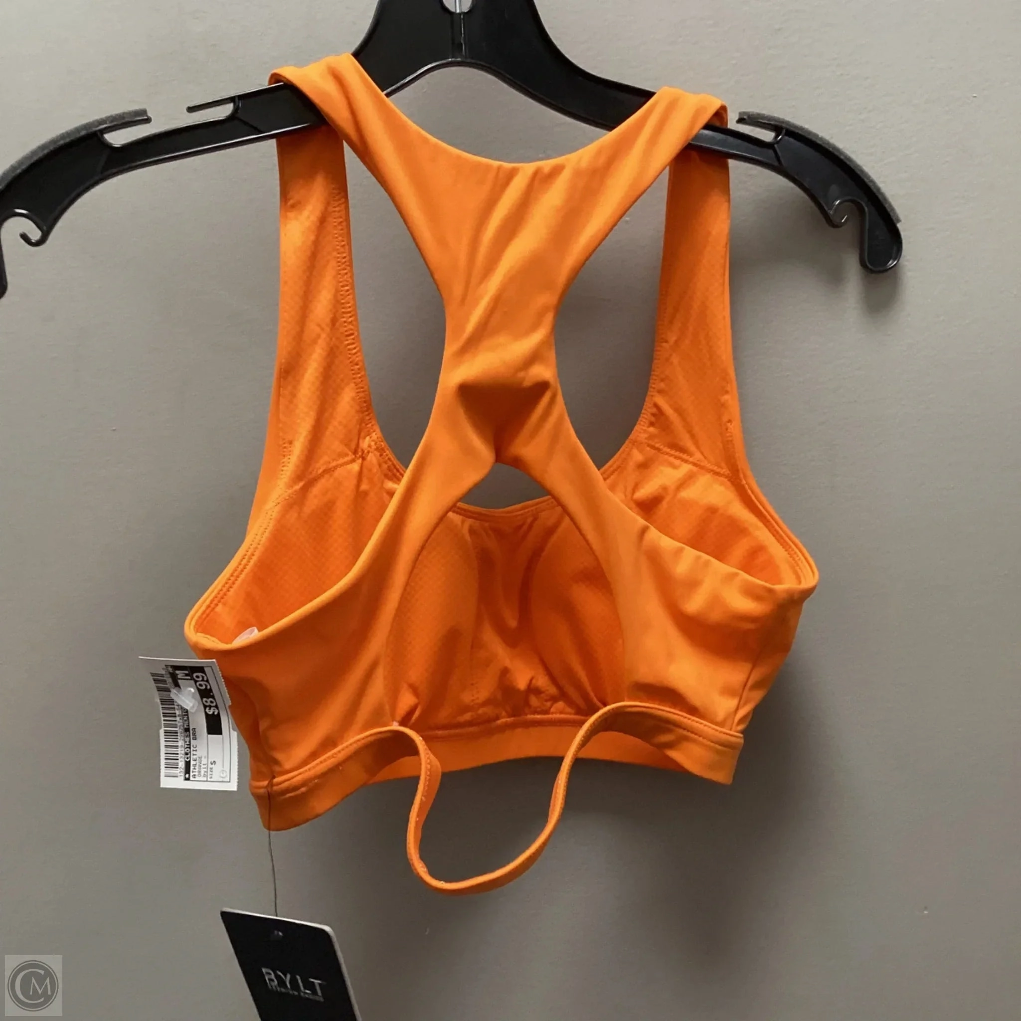 Athletic Bra By Clothes Mentor In Orange. Size: S