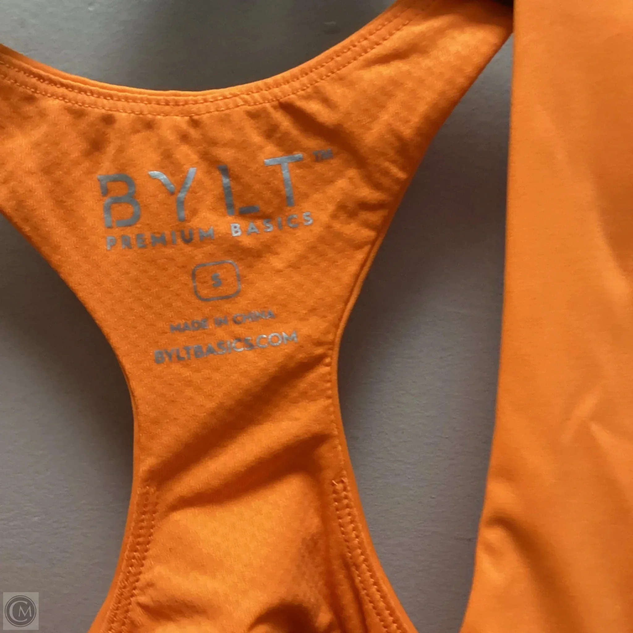 Athletic Bra By Clothes Mentor In Orange. Size: S