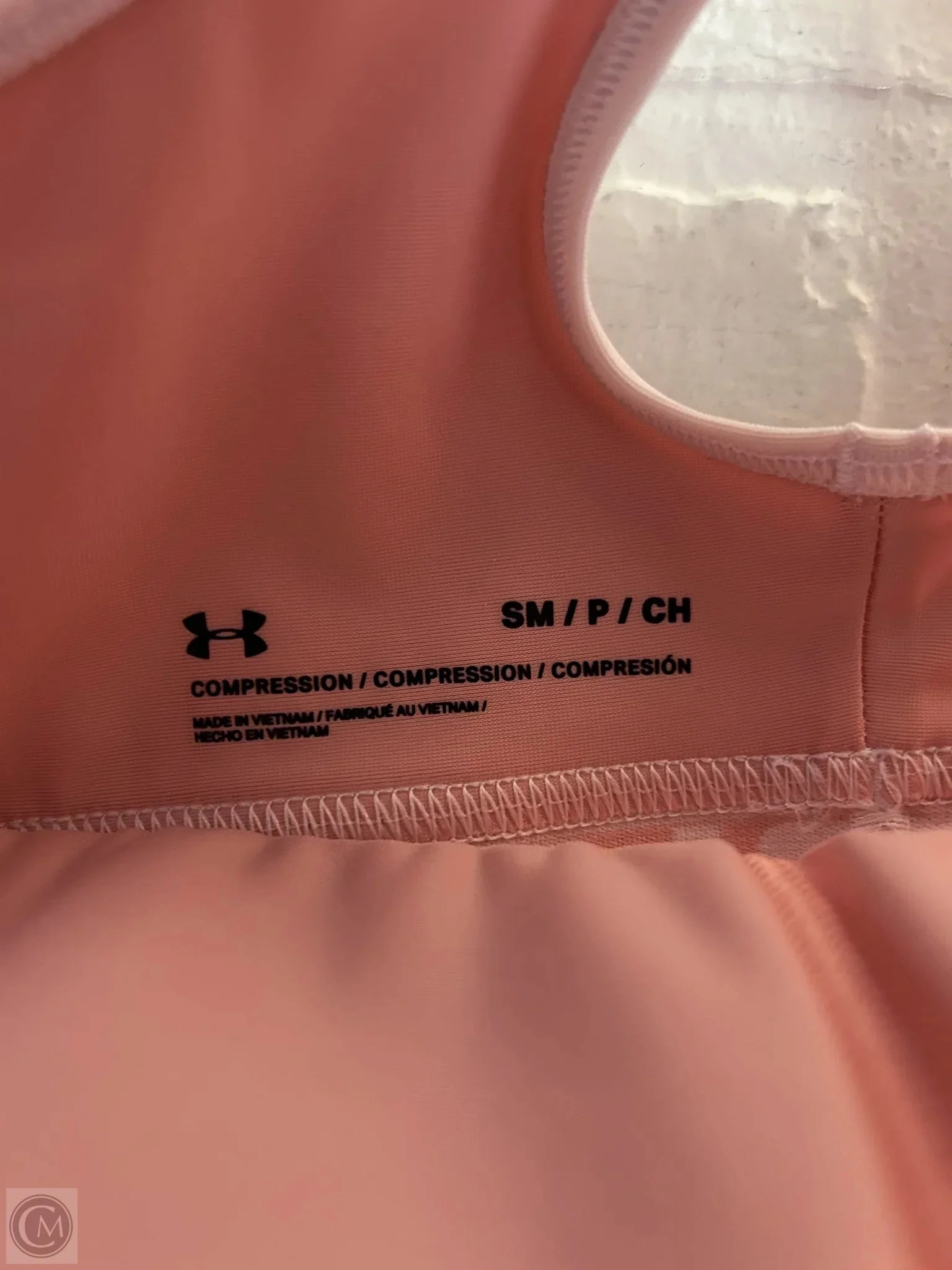 Athletic Bra By Under Armour In Pink. Size: S