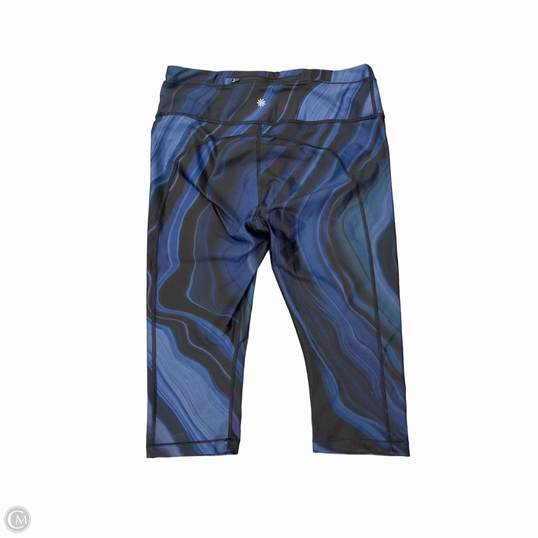 Athletic Capris By Athleta In Blue. Size: L